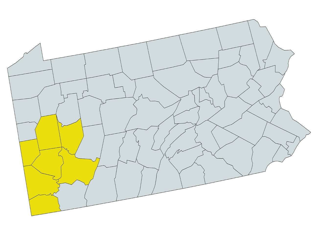 Landscape in Pennsylvania